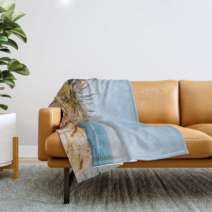 california coast xiv / laguna beach Throw Blanket Gallery Image 1