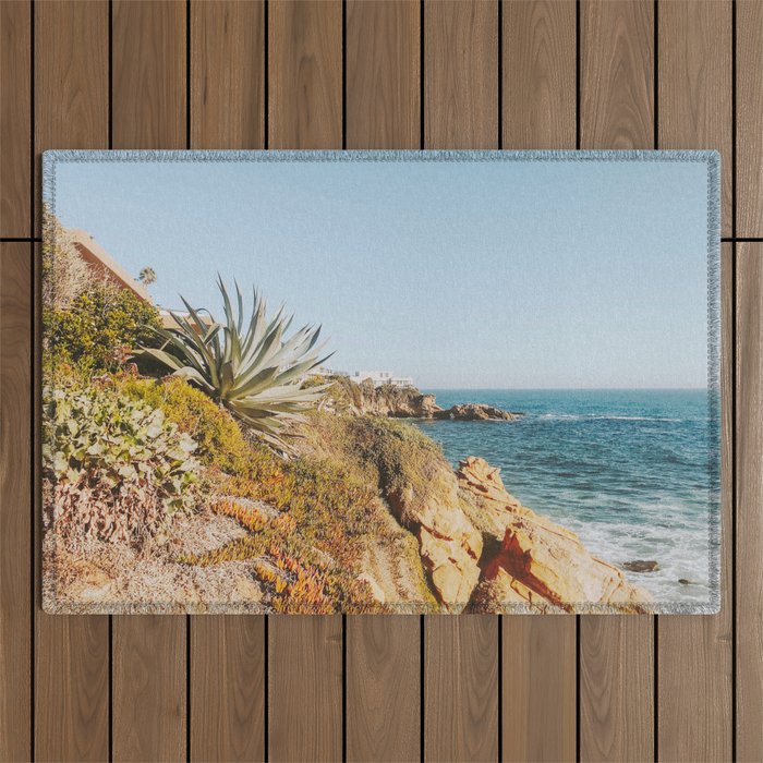 california coast xiv / laguna beach Outdoor Rug Gallery Image 1