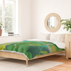 Leaves nature abstract Duvet Cover Gallery Image 2