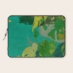Leaves nature abstract Laptop Sleeve Gallery Image 1