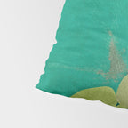 Leaves nature abstract Pillow Sham Gallery Image 4