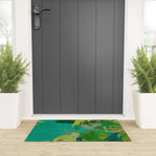 Leaves nature abstract Welcome Mat Gallery Image 3