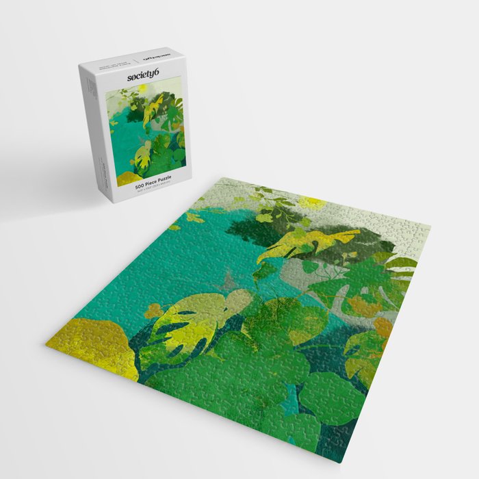 Leaves nature abstract Jigsaw Puzzle Gallery Image 2