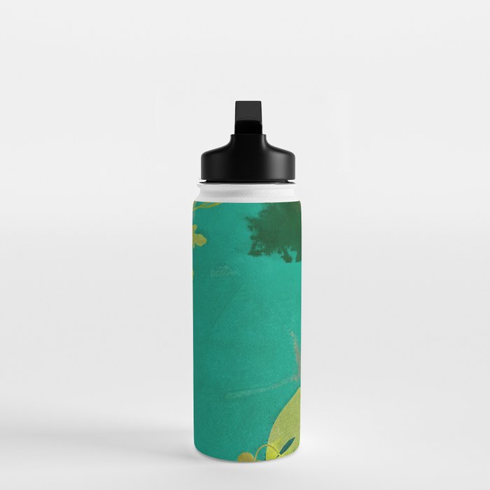Leaves nature abstract Water Bottle Gallery Image 3