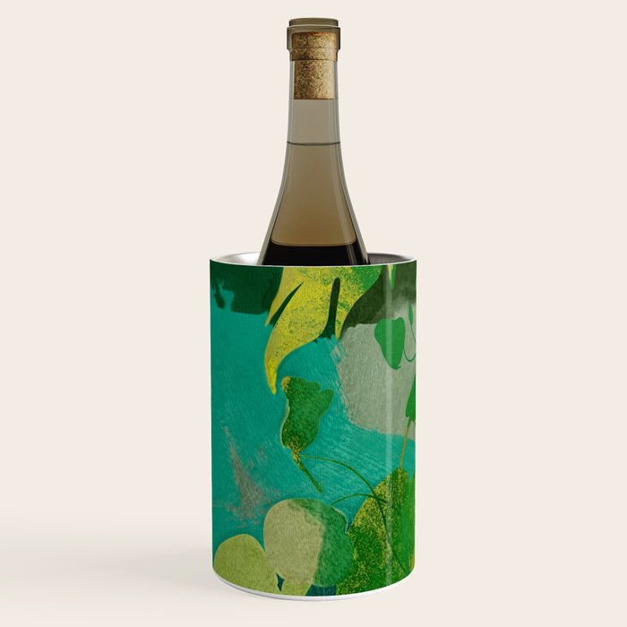 Leaves nature abstract Wine Chiller Gallery Image 1