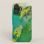 Leaves nature abstract iPhone Case Gallery Image 1