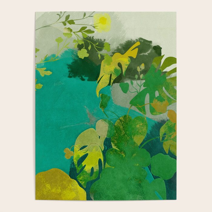 Leaves nature abstract Poster Gallery Image 4