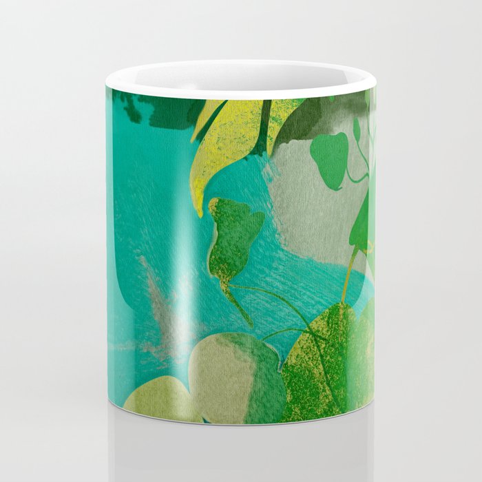 Leaves nature abstract Coffee Mug Gallery Image 4