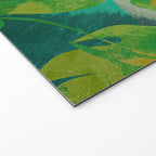 Leaves nature abstract Welcome Mat Gallery Image 2