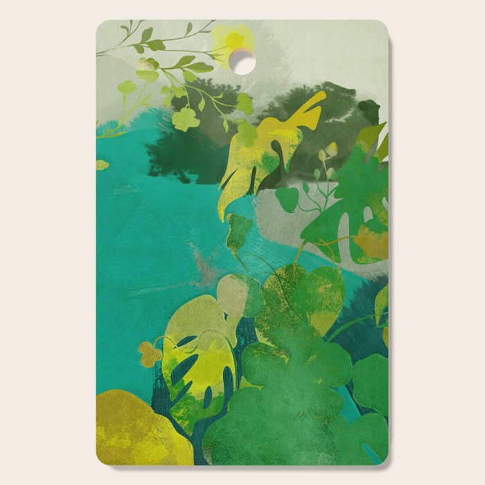 Leaves nature abstract Cutting Board Gallery Image 1