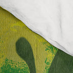 Leaves nature abstract Comforter Gallery Image 4