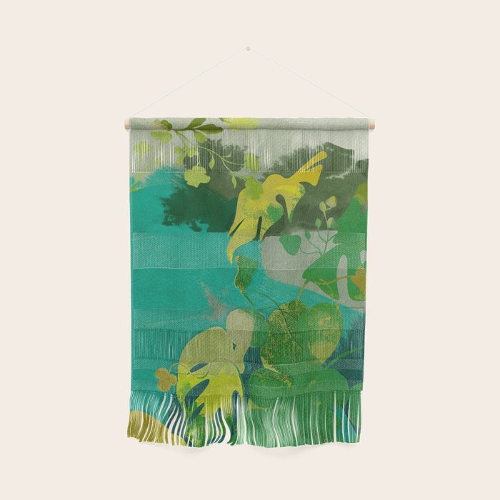 Leaves nature abstract Wall Hanging Gallery Image 1