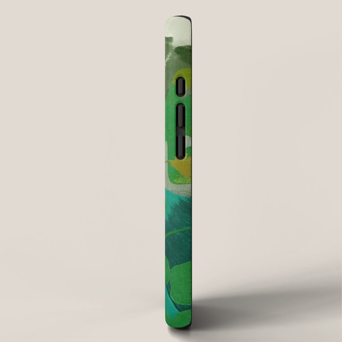Leaves nature abstract iPhone Case Gallery Image 2