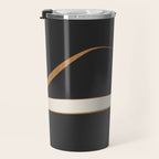 Minimalist Abstract Landscape Travel Mug Gallery Image 3