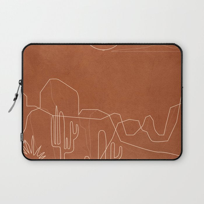 Sun over the Desert 3 Laptop Sleeve Gallery Image 1