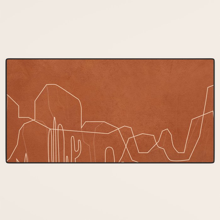 Sun over the Desert 3 Desk Mat Gallery Image 3