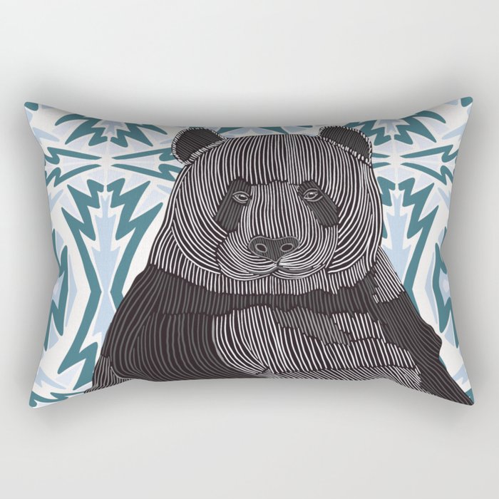 Panda Rectangular Pillow Gallery Image 2