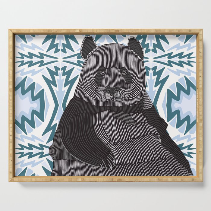 Panda Serving Tray Gallery Image 1