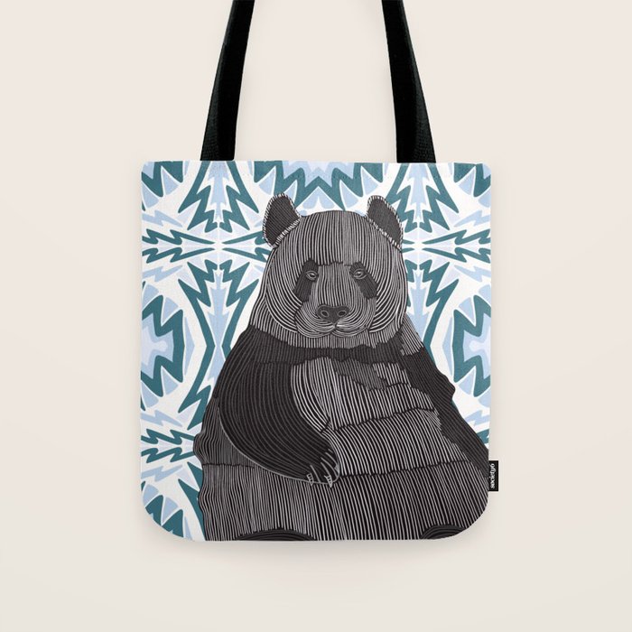 Panda Tote Bag Gallery Image 1