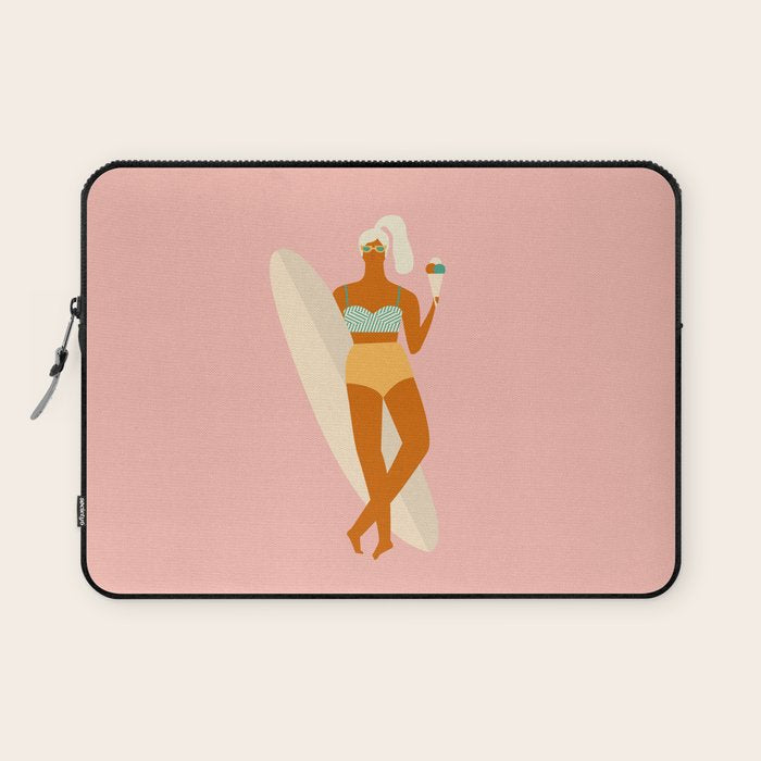 Vanilla Ice-cream Laptop Sleeve Gallery Image 1