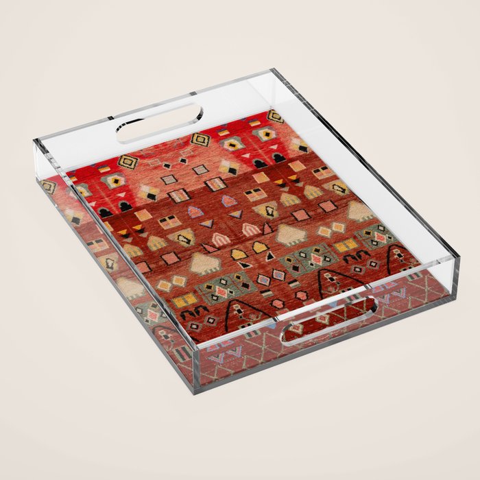 Heritage Moroccan Berber Style Design D9 Acrylic Tray Gallery Image 1