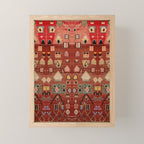 Heritage Moroccan Berber Style Design D9 Mini Art Print Gallery Image 1
