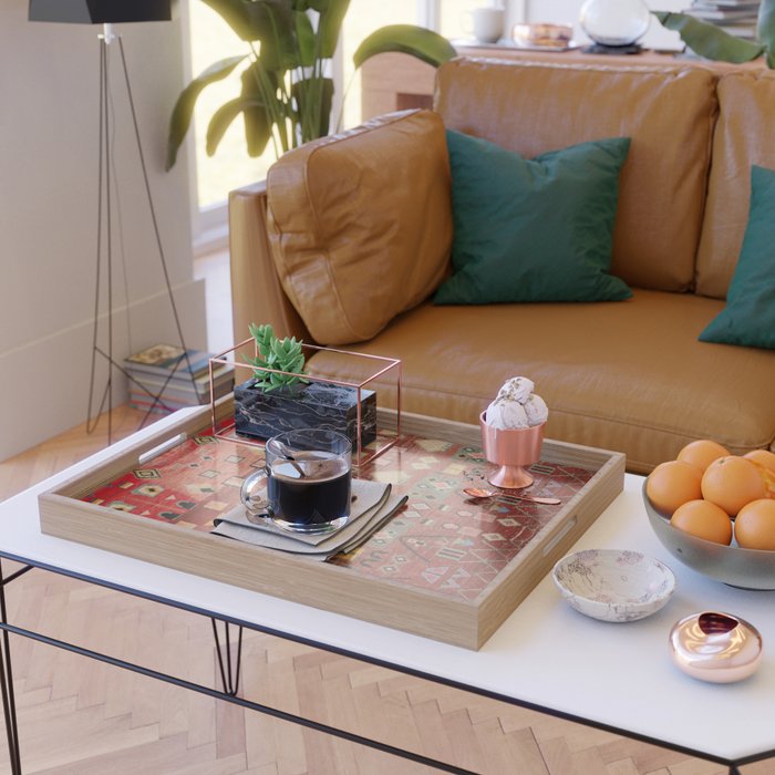 Heritage Moroccan Berber Style Design D9 Serving Tray Gallery Image 2