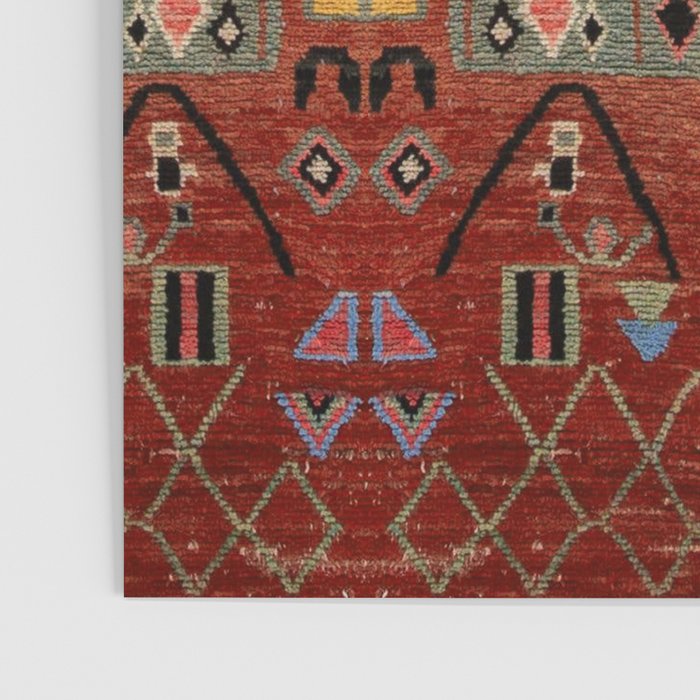 Heritage Moroccan Berber Style Design D9 Poster Gallery Image 3