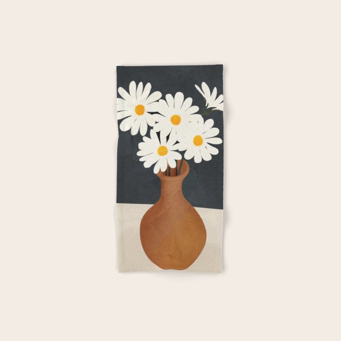 Flowers in a Vase 02 Bath Towel Gallery Image 1