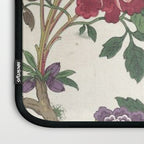 18th Century Chinoiserie Magpie Ivory Peony Garden Laptop Sleeve Gallery Image 3