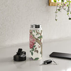 18th Century Chinoiserie Magpie Ivory Peony Garden Water Bottle Gallery Image 4
