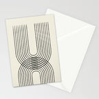 Arch duo 1 Mid century modern Stationery Card Gallery Image 2