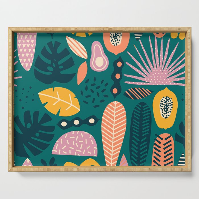 Jungle vibe Serving Tray Gallery Image 1