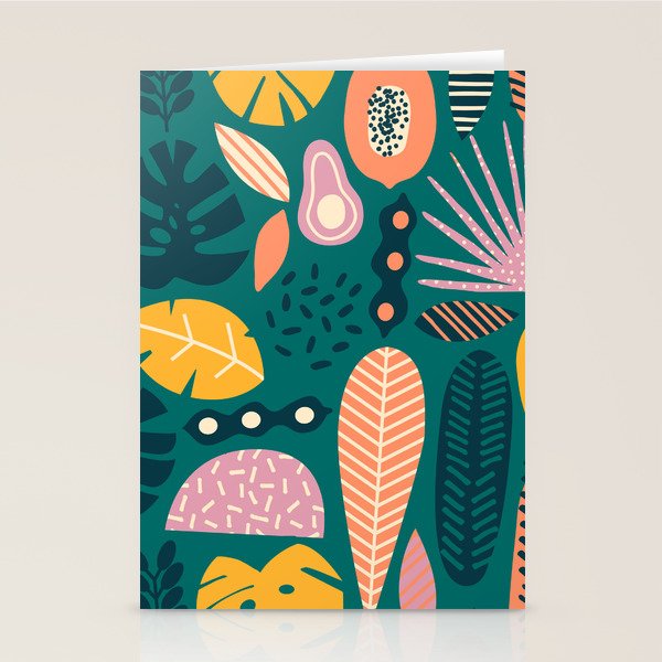 Jungle vibe Stationery Card Gallery Image 1