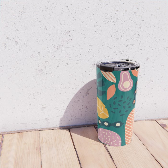 Jungle vibe Travel Mug Gallery Image 4