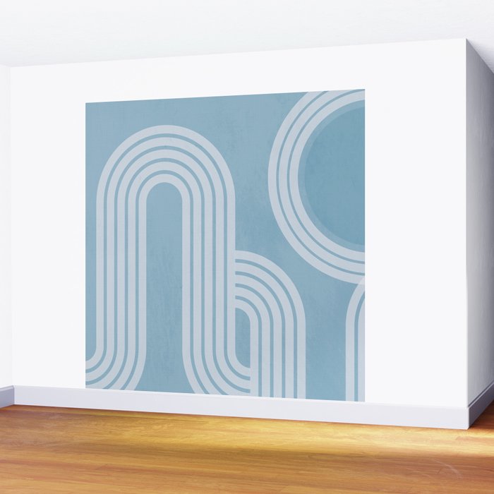 minimal geometric art 2 Wall Mural Gallery Image 2