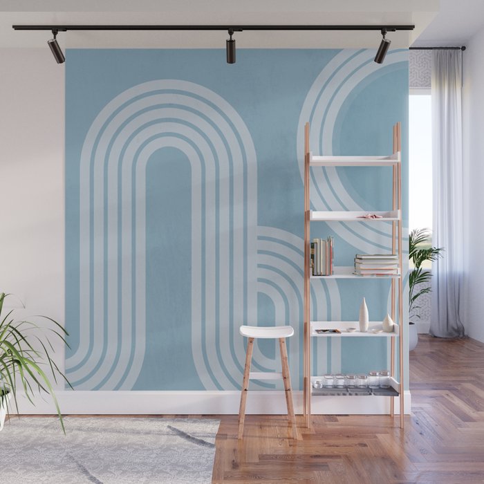 minimal geometric art 2 Wall Mural Gallery Image 1