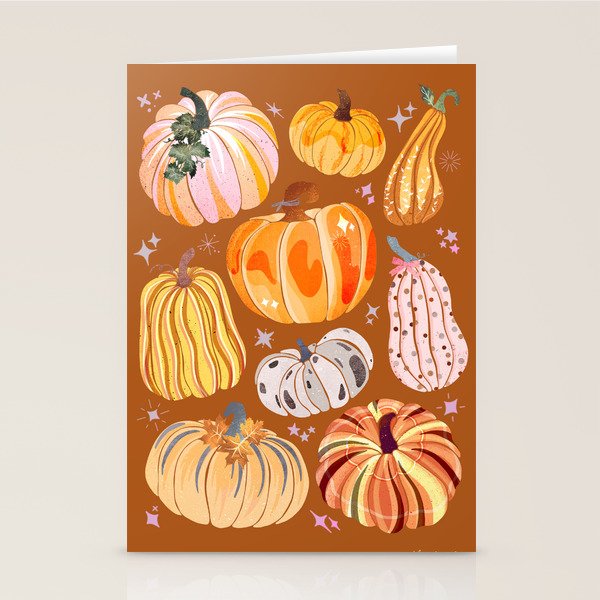 Pumpkins Galore Stationery Card Gallery Image 1