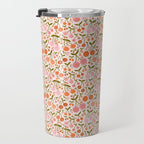 Happy Cherry Print Travel Mug Gallery Image 3