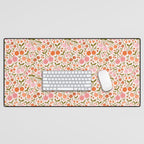 Happy Cherry Print Desk Mat Gallery Image 1