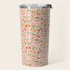 Happy Cherry Print Travel Mug Gallery Image 2