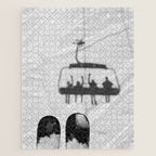 Ski Lift Shadows Jigsaw Puzzle Gallery Image 1