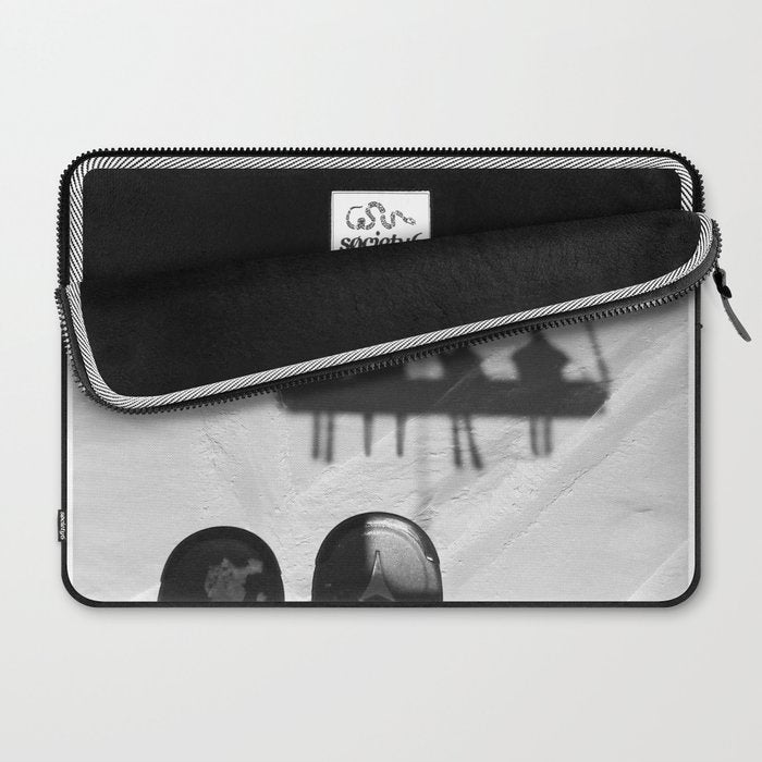 Ski Lift Shadows Laptop Sleeve Gallery Image 2