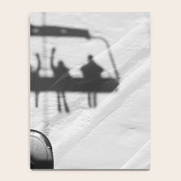Ski Lift Shadows Notebook Gallery Image 4