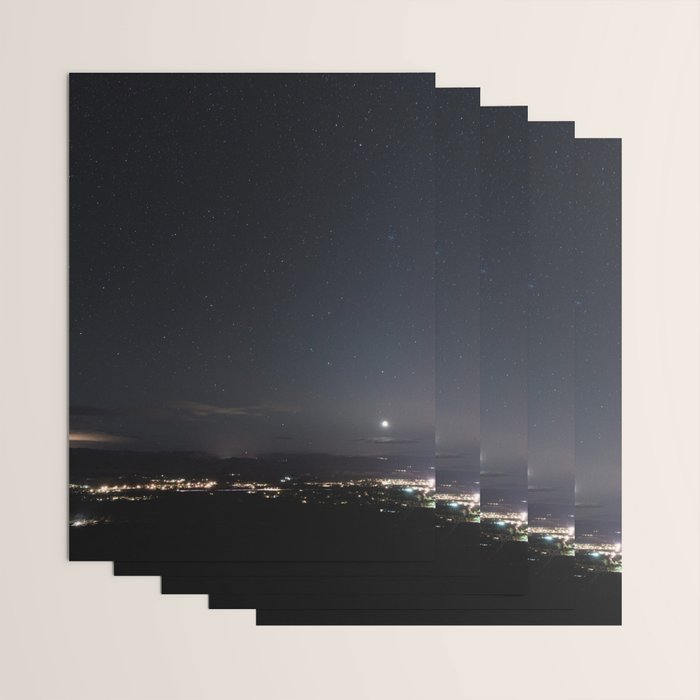 Arizona Desert Night Sky Stars Wrapping Paper Gallery Image 3