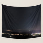Arizona Desert Night Sky Stars Wall Tapestry Gallery Image 4