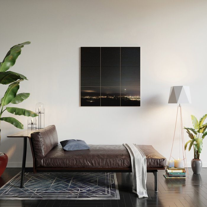 Arizona Desert Night Sky Stars Wood Wall Art Gallery Image 2