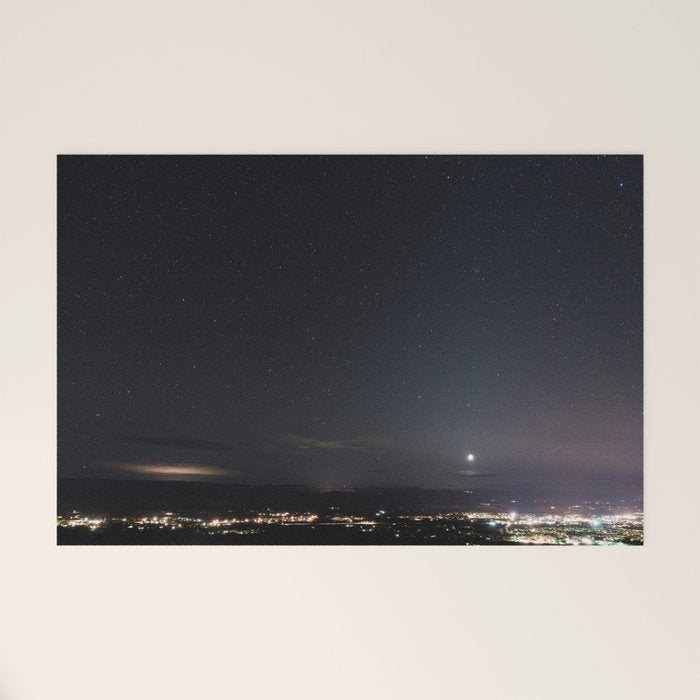 Arizona Desert Night Sky Stars Welcome Mat Gallery Image 1