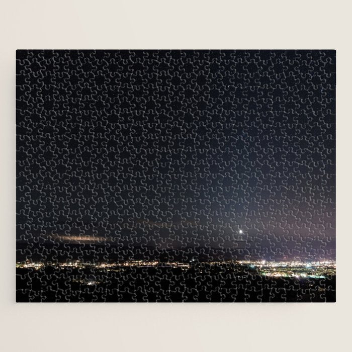 Arizona Desert Night Sky Stars Jigsaw Puzzle Gallery Image 1