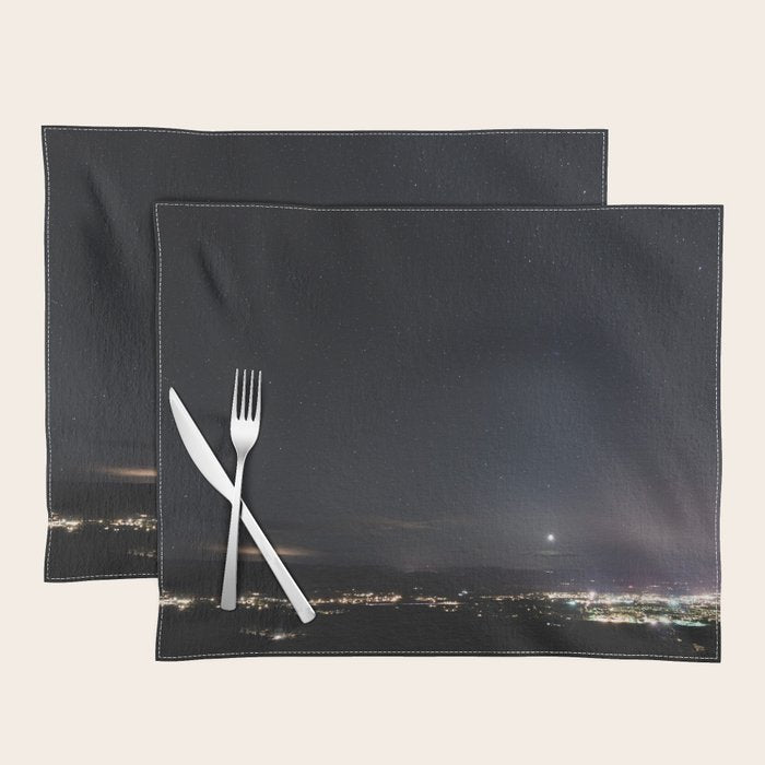 Arizona Desert Night Sky Stars Placemat Gallery Image 1